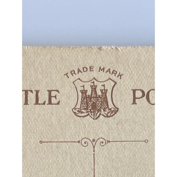 Antique Ephemera Early 1900s RPPC Castle Postcards Princes St East End Edinburgh - Picture 7 of 7